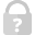 A grey SSL monitoring padlock icon with a question mark