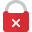 A red SSL monitoring padlock icon