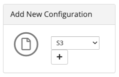 Adding an S3 Configuration